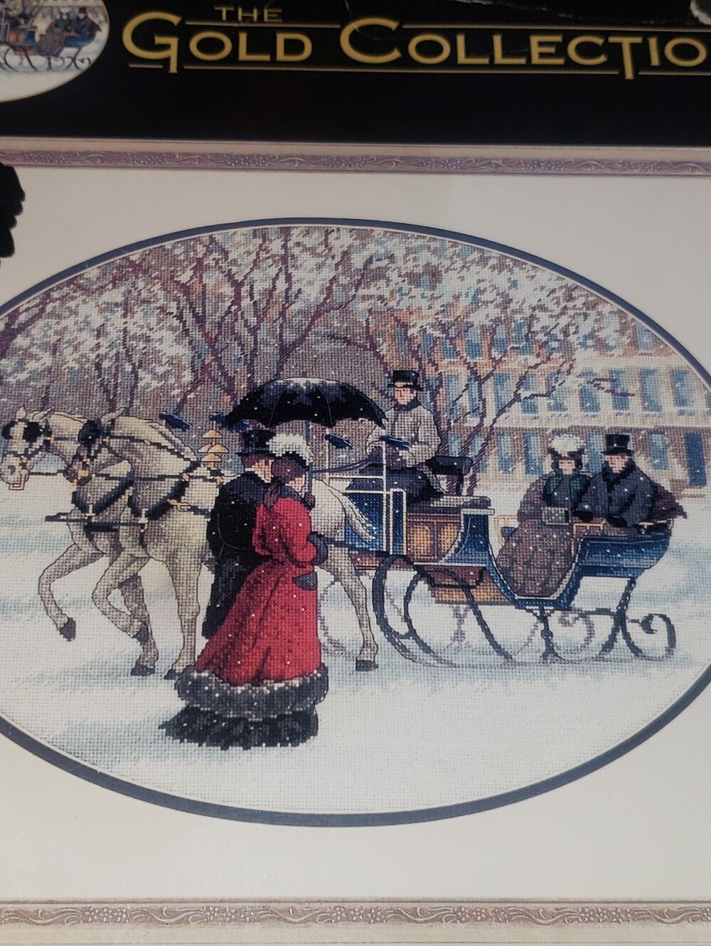 Dimensions The Gold Collection "Winter Impressions" Cross-Stitch Kit